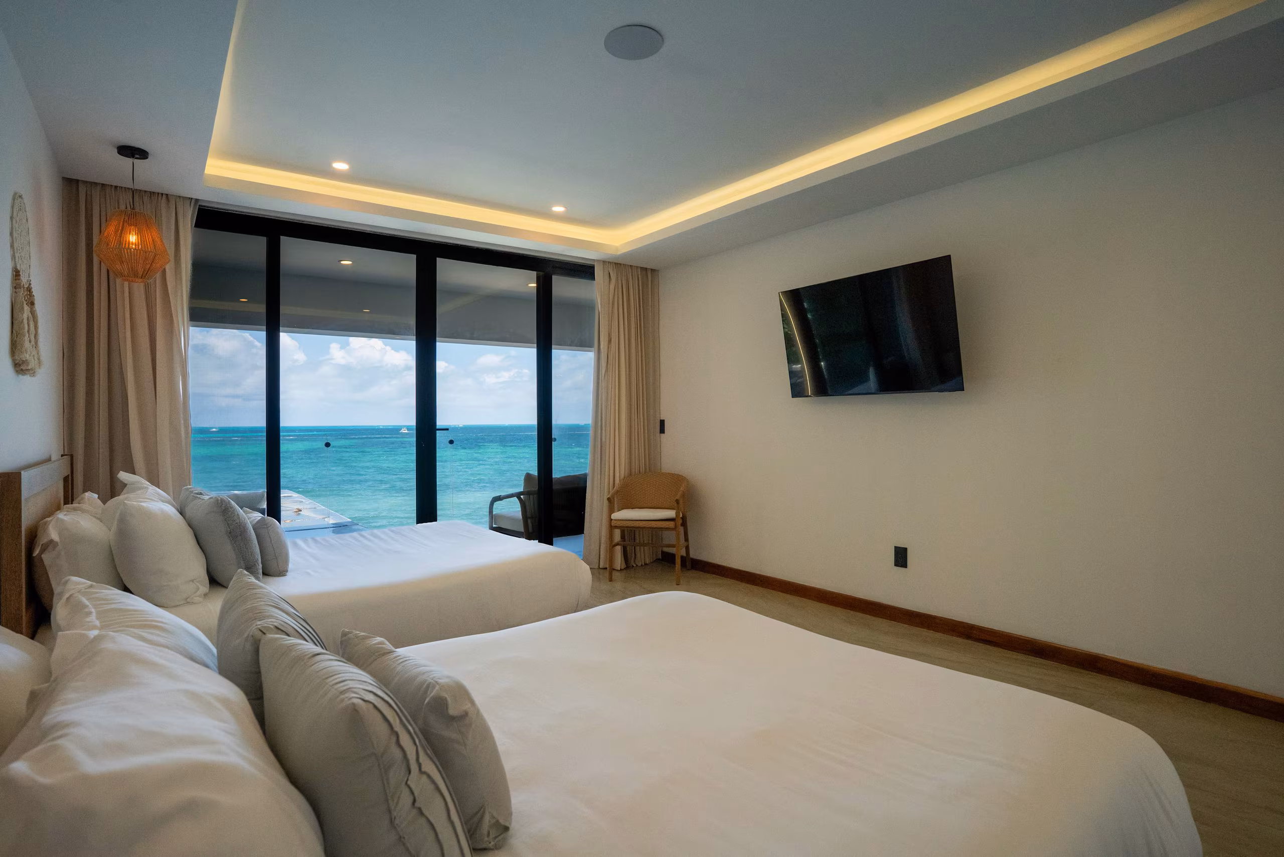 Living room in Villa Mara